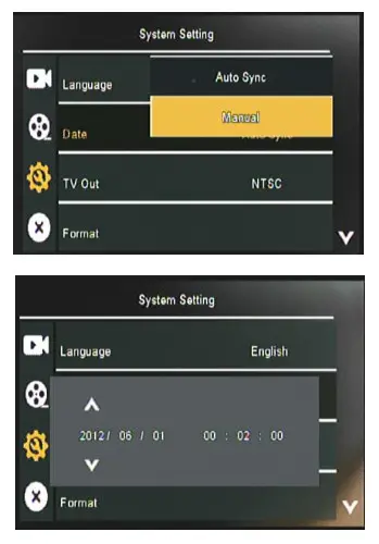 ASUKA BK-200 Full-HD Drive Recorder- Initial Setting 2