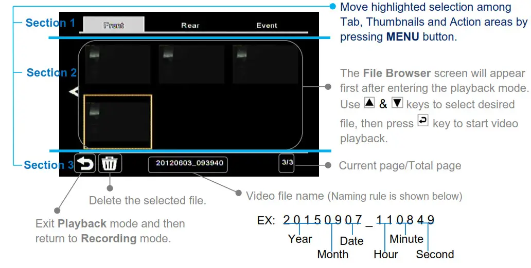 ASUKA BK-200 Full-HD Drive Recorder- Multi-function