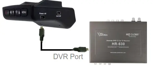 ASUKA BK-200 Full-HD Drive Recorder- system configuration