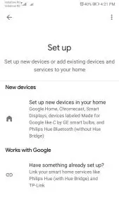 FIG 16 Link account in Home Control
