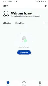 FIG 6 Pairing with Tellur Smart app