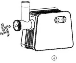 Boyel Living MG426 Meat Grinder - ASSEMBLING 3