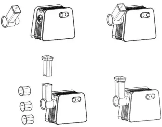 Boyel Living MG426 Meat Grinder - NSERT