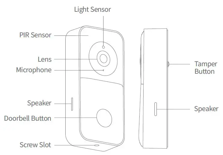 Kami YDS20121 Doorbell Camera fig2