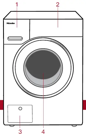 Miele WXD 160 WCS W1 24inch Lotus White Classic Front Load Washer fig 4