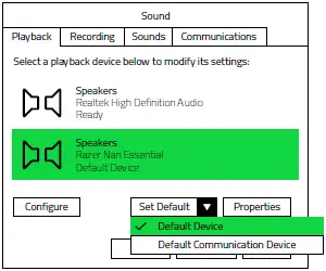 Razer Nari Essential Headphones User Manual 7 Select Razer Nari Essential From The List,