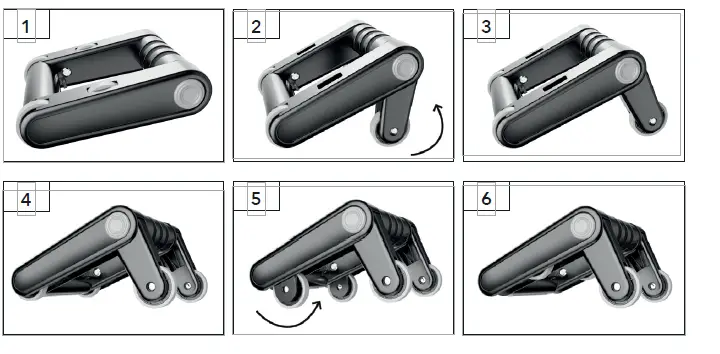 PROZIS Kore 4-Wheel AB Roller 2