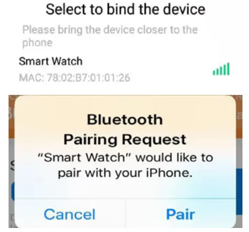 Bluetooth Pairing Induction