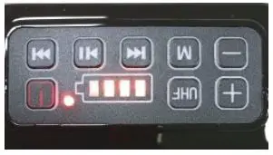 WinBridge S92 Plus Wireless Voice Amplifier Speaker User Manual - Turn on the UHF wireless voice amplifier