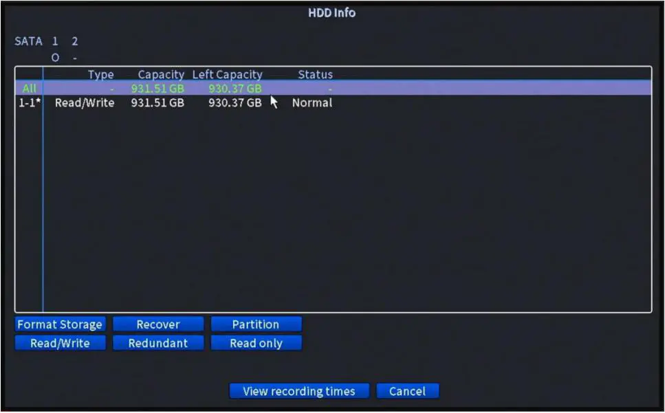 JOOAN Digital Video Recorder - HDD installation 3