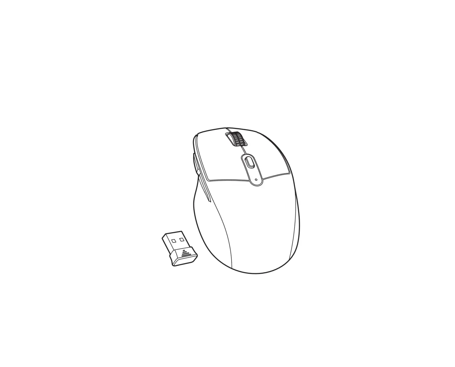 Eternico Msb500 Wireless & Bluetooth Mouse User Manual Eternico Msb500 Wireless & Bluetooth Mouse User Manual