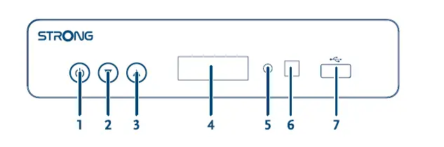 STRONG SRT 8222- Digital- Terrestrial HD -Twin -Tuner- Receiver-FIG 3