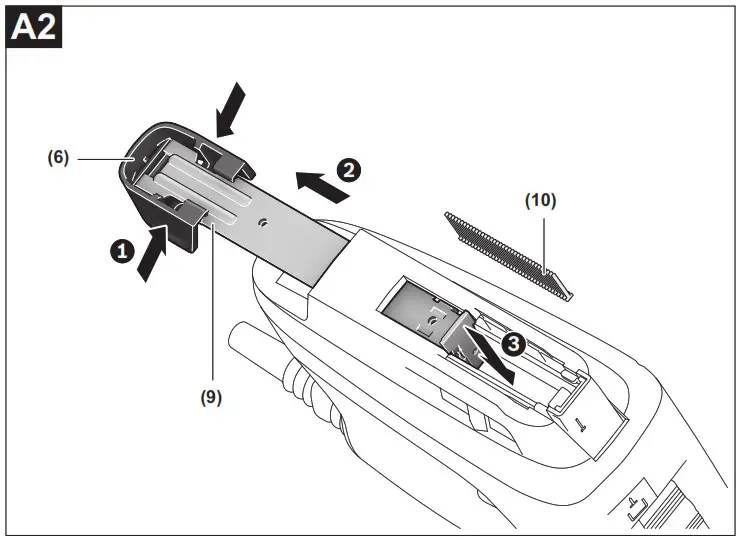 BOSCH PTK 14 EDT Electric Staple Gun Tacker - overview 4