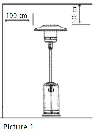 Qlima PGU 2013 Patio Heater is a Powerful Gas Patio Heater-fig1