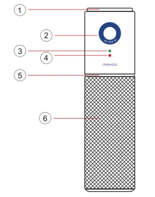 nexvoo N149 NexPod Pro 4K Al USB Conference Camera - figure 2