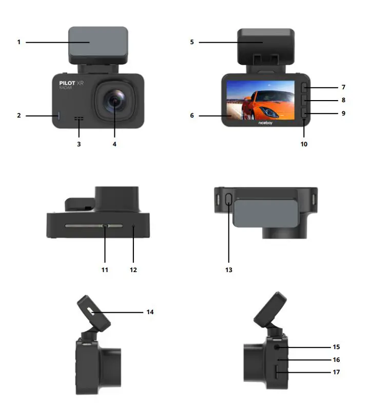 niceboy-PILOT XR-RADAR-4K-Camcorder-1