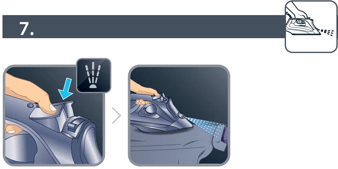 ROWENTA DW43XX Express Steam Iron - fig 6