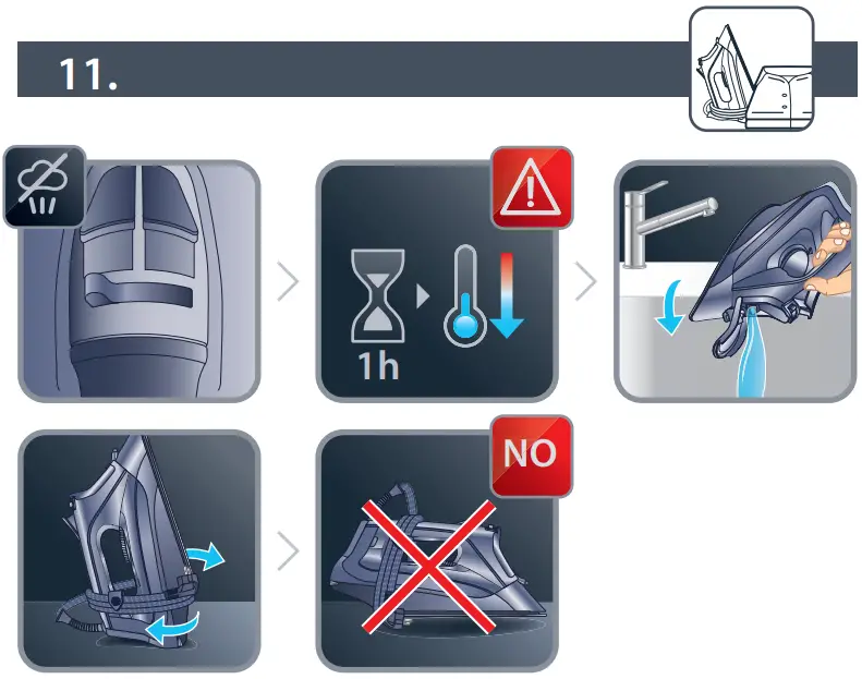 ROWENTA DW43XX Express Steam Iron - fig 7