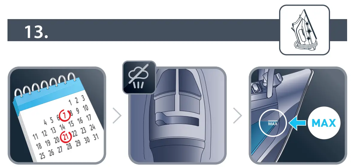 ROWENTA DW43XX Express Steam Iron - fig 9