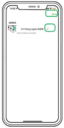 XMCOSY YJ 312 Smart RGBW String Lights - Add Device 2