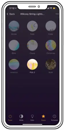 XMCOSY YJ 312 Smart RGBW String Lights - Add Device 3