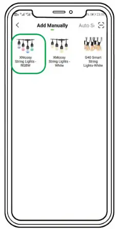 XMCOSY YJ 312 Smart RGBW String Lights - Add Device 4
