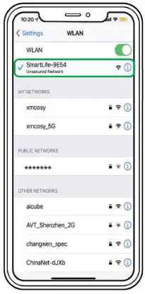 XMCOSY YJ SW15A Smart Warm White String Lights - AP Mode 5