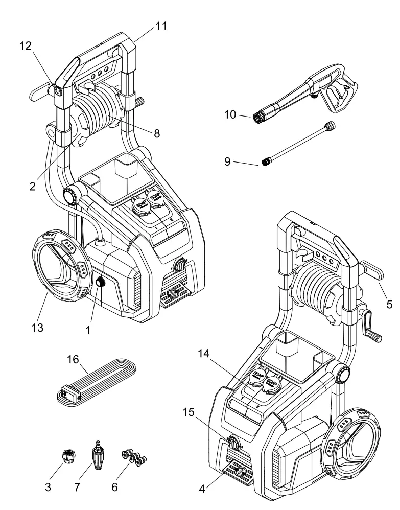 KARCHER K2000 Electric Pressure Washer - Overview