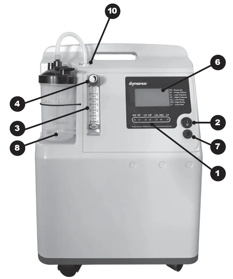 dynarex-207-163-5-Liter-Oxygen-Concentrator-FIG-1