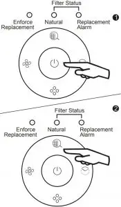 Resetting filter Inductions