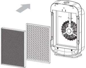 Replacing new filter Inductions