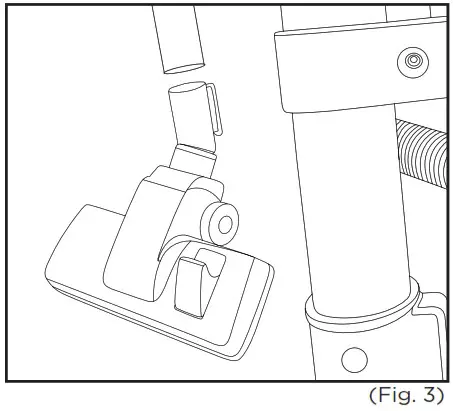 Simplicity Vacuum BRIO Canister vacume cleaner - ASSEMBLY 3