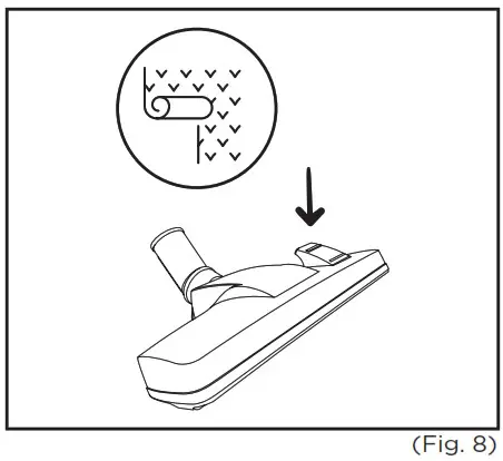Simplicity Vacuum BRIO Canister vacume cleaner - USING THE TOOLS 2