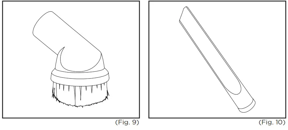 Simplicity Vacuum BRIO Canister vacume cleaner - USING THE TOOLS 3