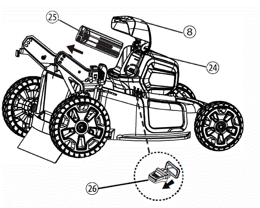 REMOVE THE BATTERY PACK