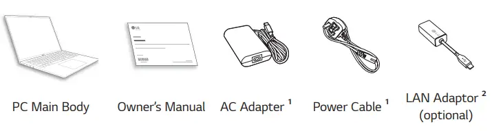 LG 16Z90Q Portable Laptop - ICON 1