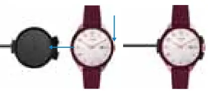 iTOUCH 50117B 51 G02 Connected Analog Smartwatch - CHARGING YOUR WATCH 1