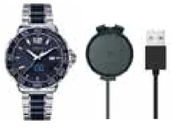 iTOUCH 50117B 51 G02 Connected Analog Smartwatch - CHARGING YOUR WATCH