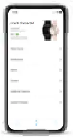 iTOUCH 50117B 51 G02 Connected Analog Smartwatch - FOR iPHONE