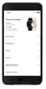 iTOUCH 50117B 51 G02 Connected Analog Smartwatch - Touch Wearables