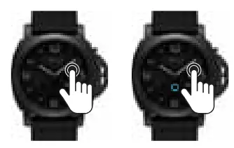 iTOUCH 50117B 51 G02 Connected Analog Smartwatch - watch