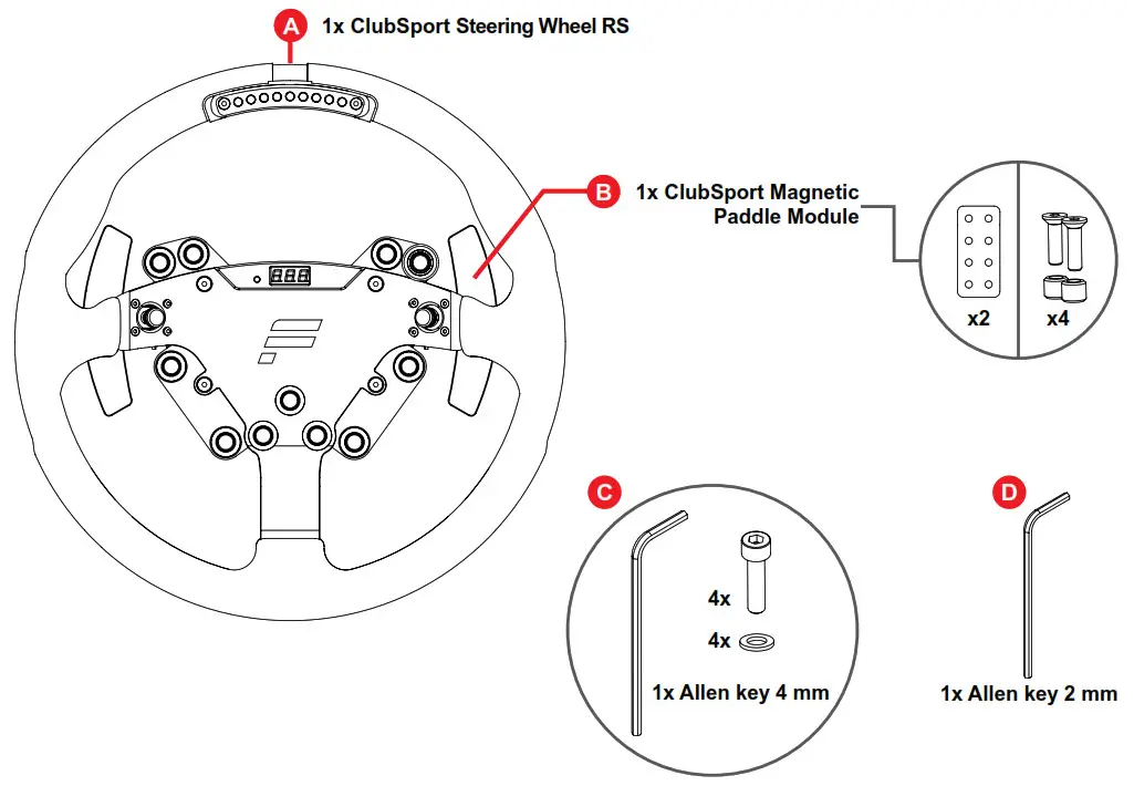 ClubSport Steering Wheel RS - b
