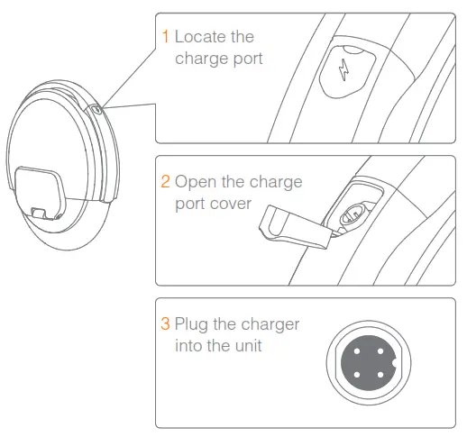 SEGWAY Ninebot One S2 Monowheel Electric Unicycles - Charging