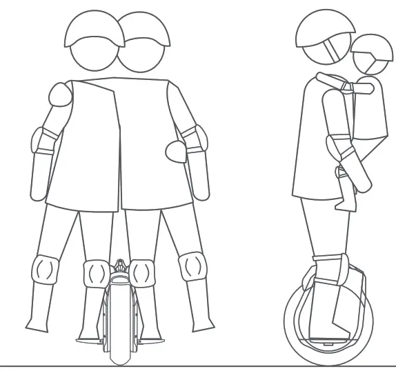 SEGWAY Ninebot One S2 Monowheel Electric Unicycles - Ninebot