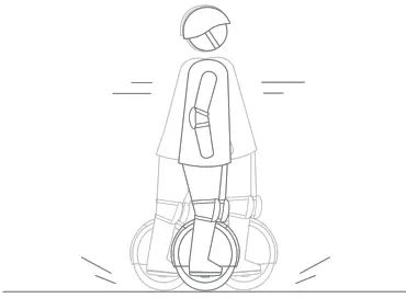 SEGWAY Ninebot One S2 Monowheel Electric Unicycles - weight