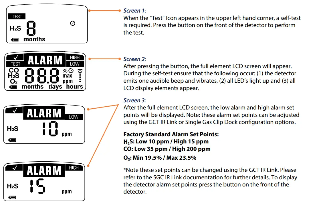 gas clip technologies Single Gas Clip Portable Gas Detector - figure 1