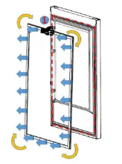 BUSH-FE54152B-Combi-Fridge-Freezer-fig-9