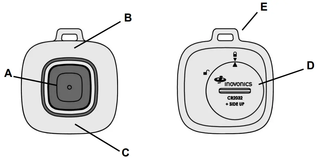 Inovonics EN2221S 60 Location Pendant -