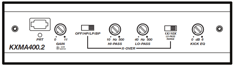 KICKER KXMA400.2 2x200-Watt Two-Channel Full-Range Class D Amplifier - POWER WIRING6