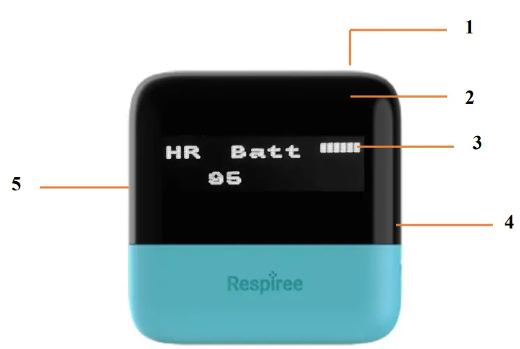 Respiree RS001 Cardio Respiratory Monitor -5